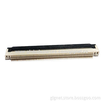 0.5mm Pitch H=2.0mm Easy On FFC/FPC Connector SMT, R/A, Bottom Contact Type